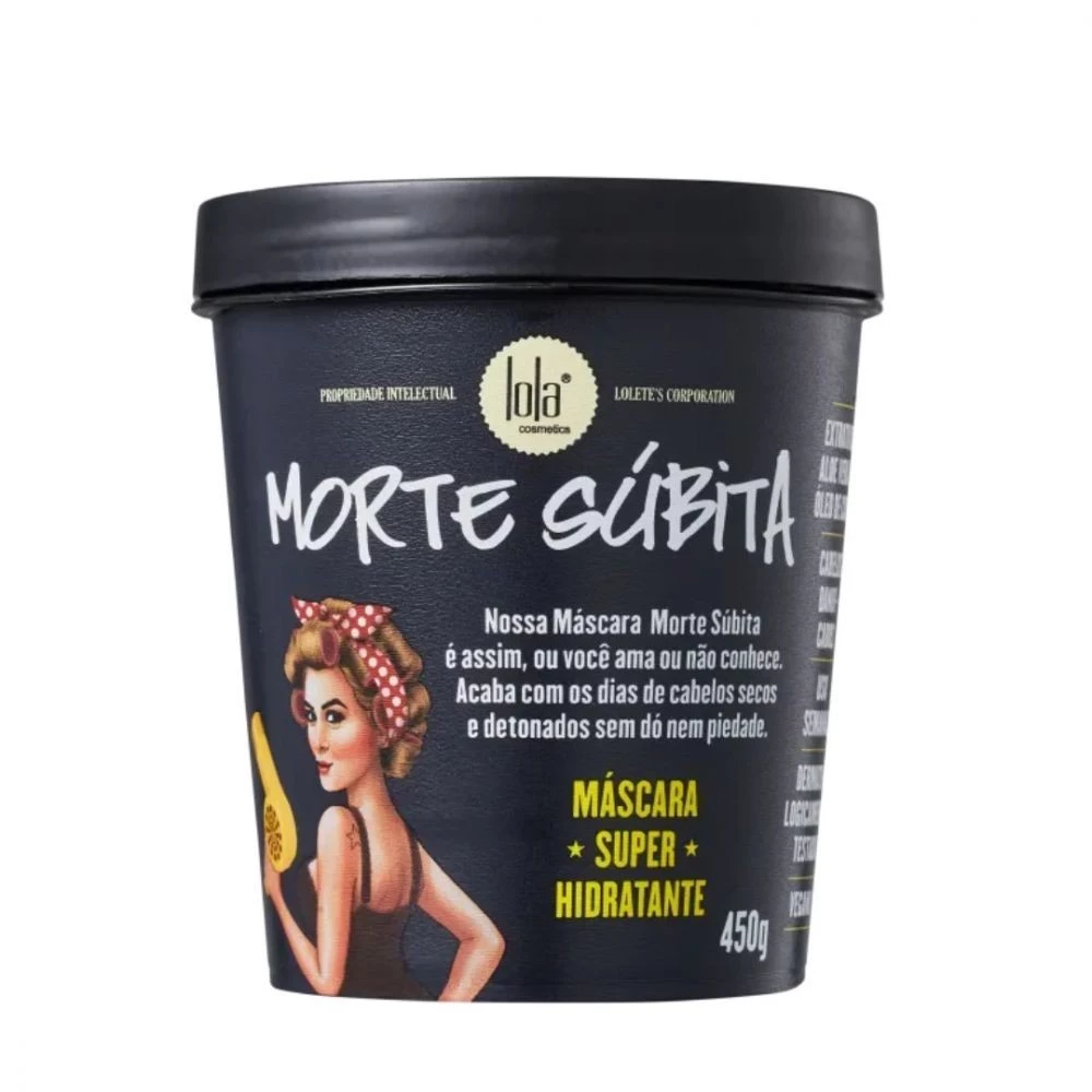 Máscara Capilar 450g Morte Súbita Lola Cosmetics Hidratação e Nutrição — imagem 1