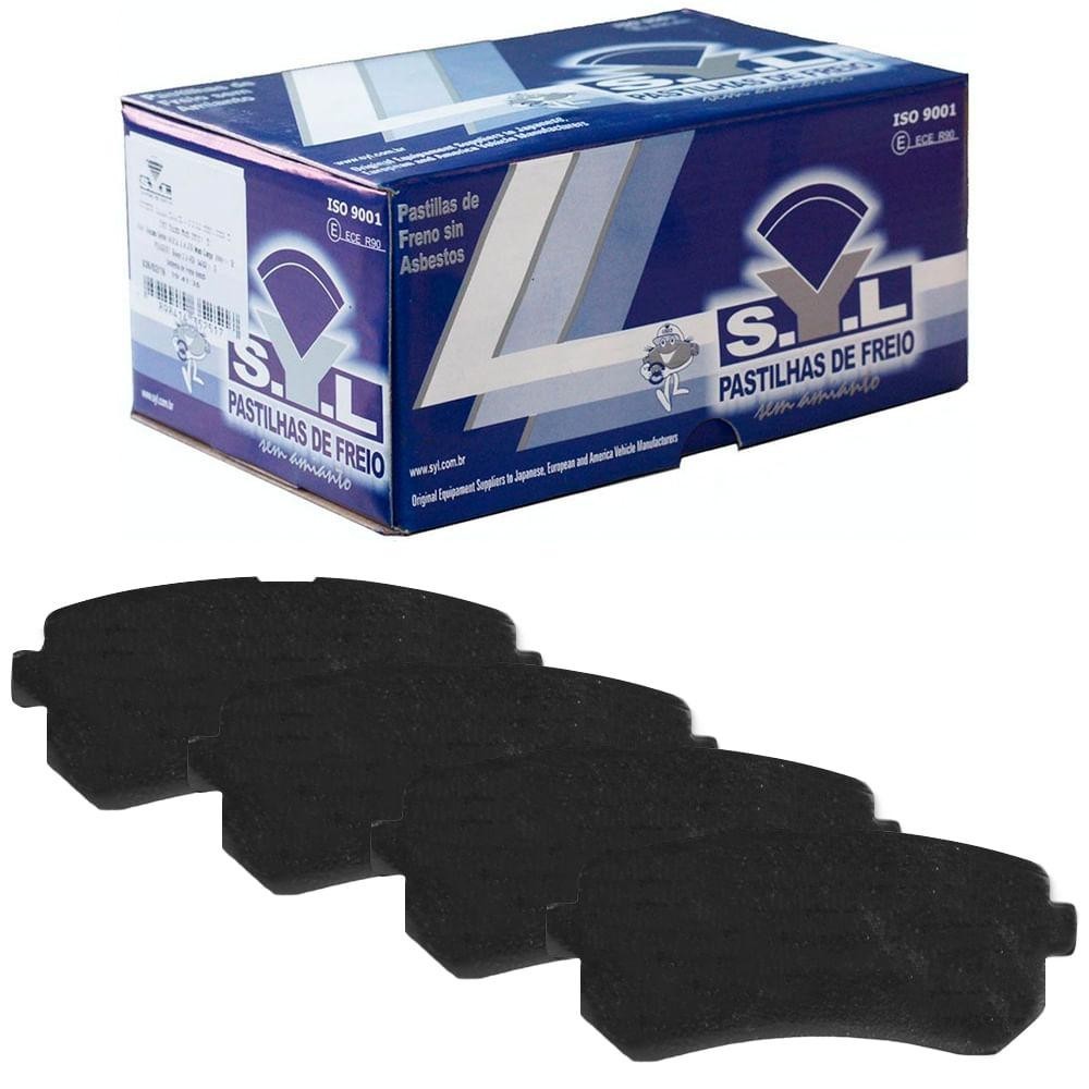 Kit Pastilha Freio Kwid 2017 A 2020 Dianteira Syl 2344 em Oferta na Shopee