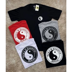 Camiseta Símbolo Yin Yang Algodão Lançamento Envio Rapido