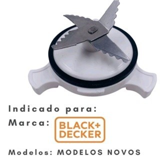 Acoplamento faca de liquidificador Bleck & Decker novo