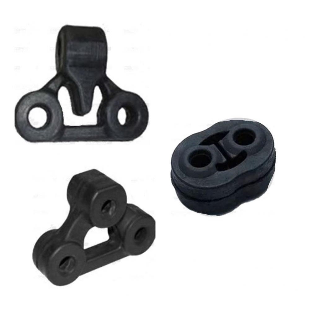 Kit Borracha Coxim Escapamento Honda New Civic 2008 2009 2010 2011