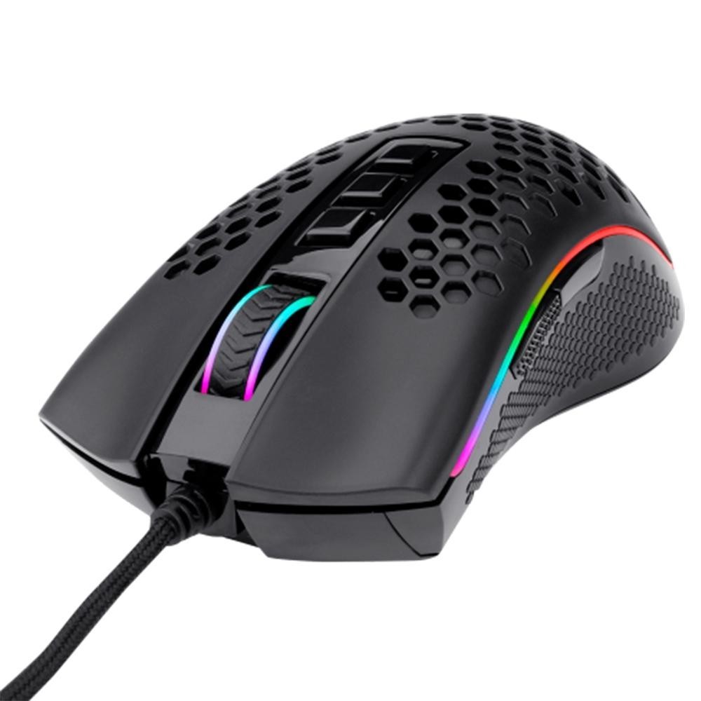 MOUSE GAMER REDRAGON STORM ELITE RGB - M988-RGB PRETO