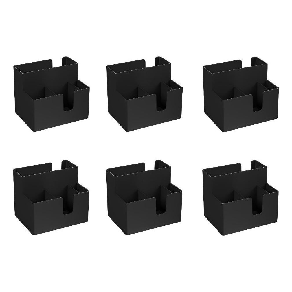 Kit 6 Porta Guardanapo Sachês 14cm Suporte Guardanapo Mesa