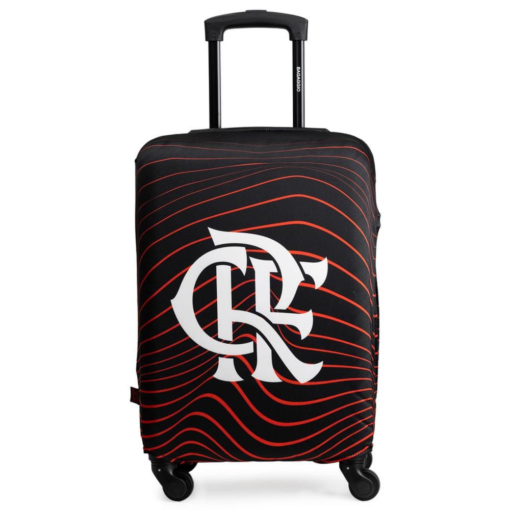 Capa de Mala Pequena Flamengo CRF Oficial Preta em Oferta na Shopee
