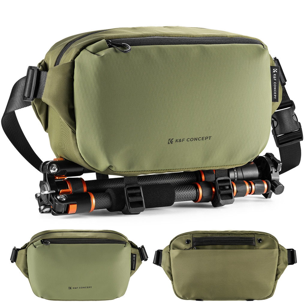 Bolsa de Ombro K&F Divisórias p/ Câmeras Filmadoras e Drone