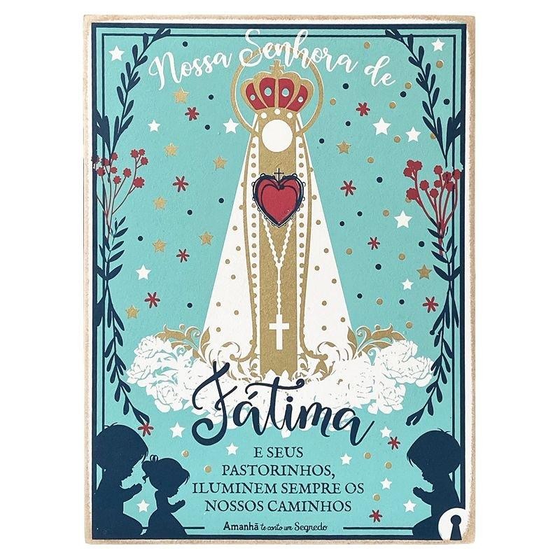 Quadro Box Fatima 15x20cm