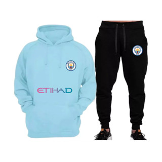 Conjunto Moletom Premium Estampado Masculino e Feminino Casaco Champions Blusa de frio Pelúciado Inverno 2024 Lançamento em Oferta na Shopee