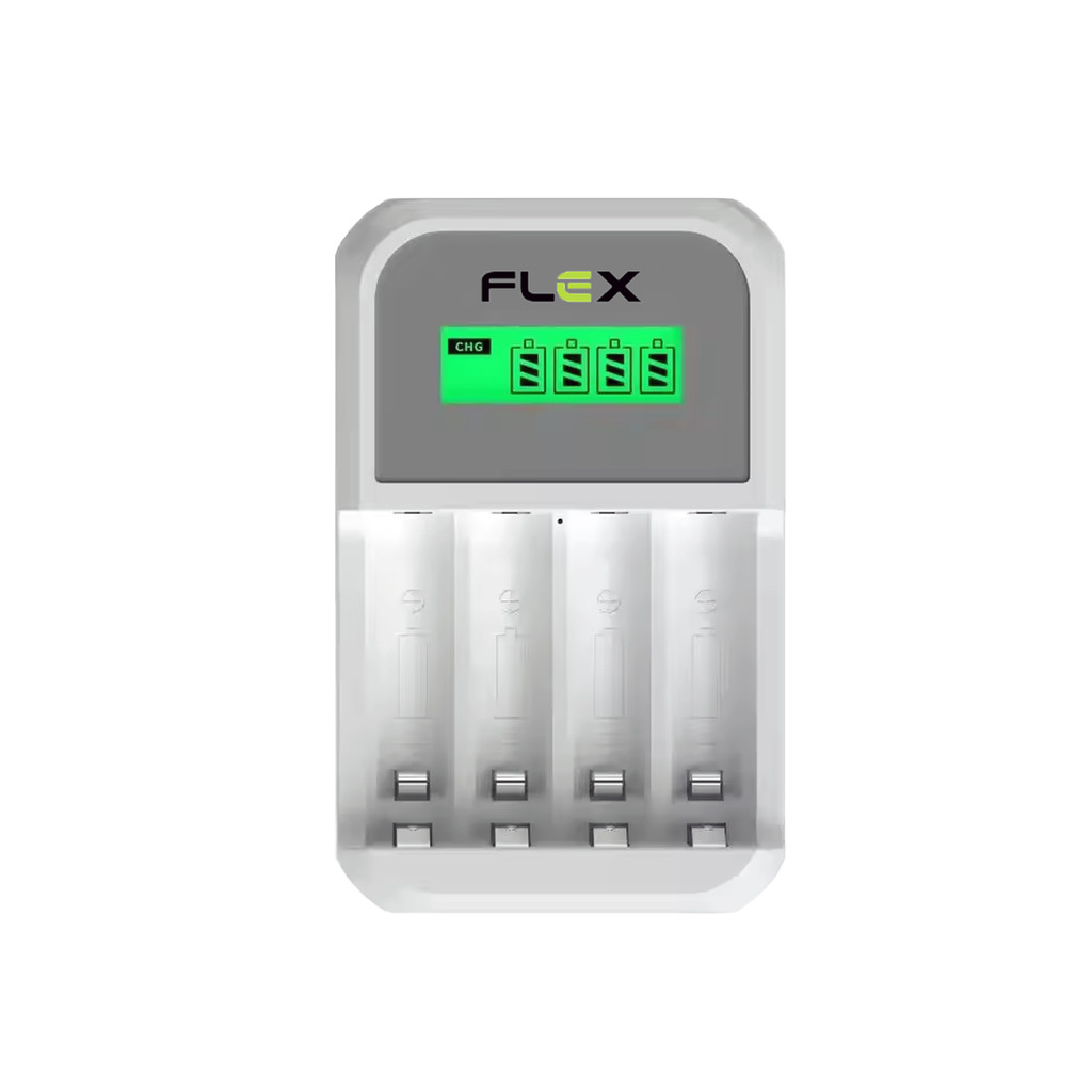Carregador ultra Rápido para Pilha AA/AAA com display