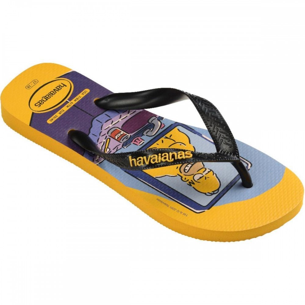 Chinelo Havaianas Simpsons 41378891740