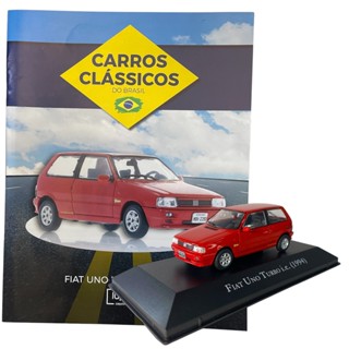 Carros Clássicos do Brasil: Fiat Uno Turbo i.e. (1994) - Edição 03 em Oferta na Shopee