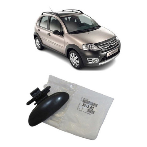 Puxador Tampa Porta Luvas Citroen C3 Até 2012 Original
