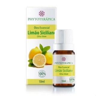 Óleo Essencial de Limão-Siciliano - Para Difusor, Massagem e Aromaterapia - 10ml em Oferta na Shopee