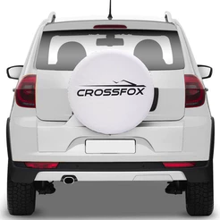 Capa De Estepe Aro 13 A 16 Crossfox Branca 2005 2006 Até 2017