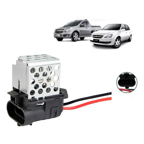 Resistência Ventoinha Gm Montana Agile Classic Astra Zafira em Oferta na Shopee