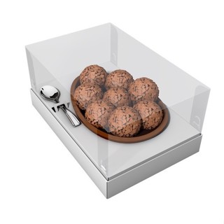10 un Caixa Ovo De Colher/Páscoa 250g/350g/500g Kraft Ou Branco
