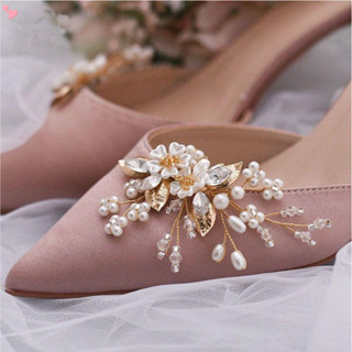 Cristais De Pérolas Nupciais Clipes De Sapato Rhinestones Fivelas De Shone Acessórios De Casamento Para Festa Feminina Material De Ervilhagem em Oferta na Shopee