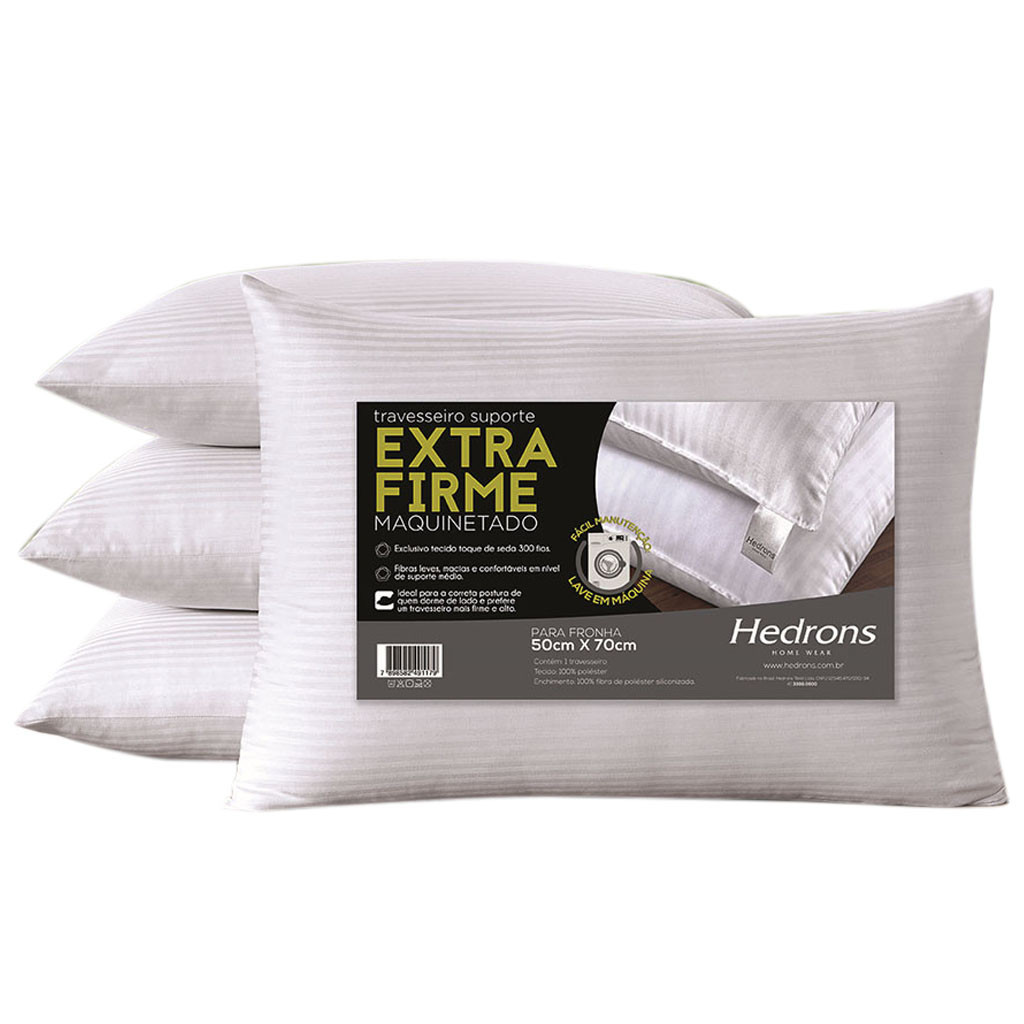 Travesseiro Extra Firme Hedrons: Onde Comprar | BuscaProdutos
