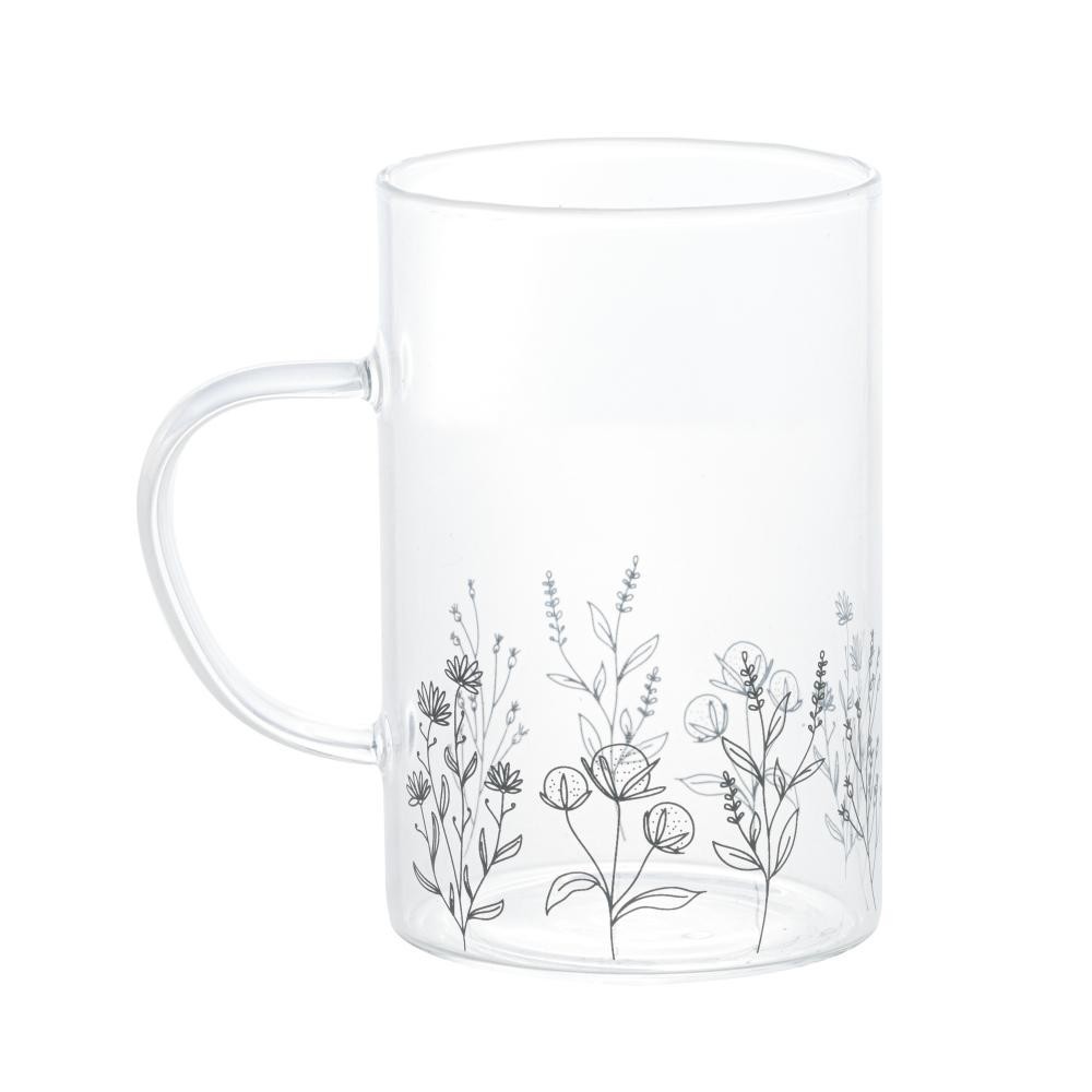 2 Canecas Wolff de Vidro Borossilicato Flor em Oferta na Shopee