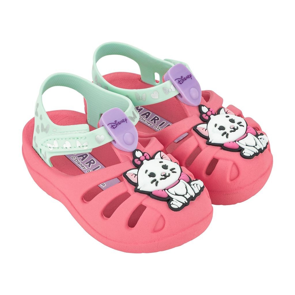 Sandália Disney Magic Gata Marie - Babuche Grendene Kids Aranha Baby Infantil Menina