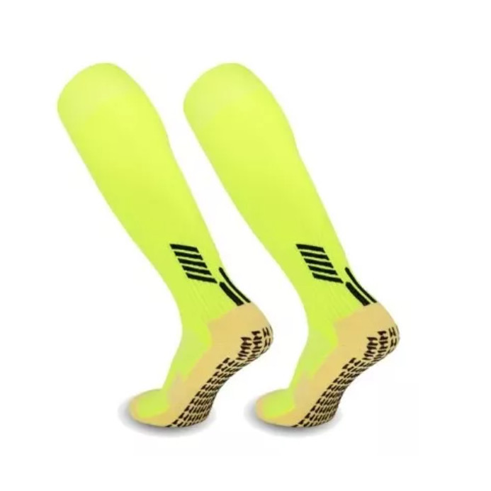 KIT 06UN Meia Esportiva Profissional Antiderrapantes Futebol Meião Cor Aleatória H007