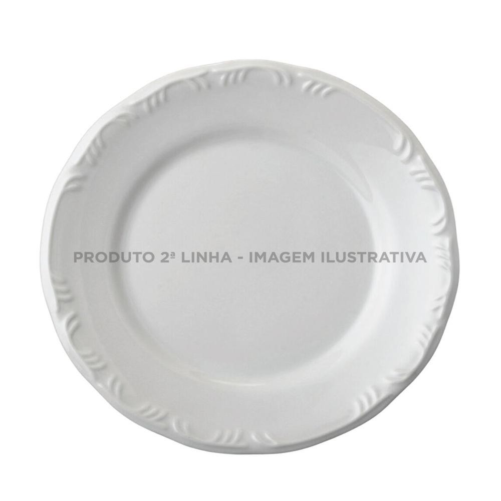Prato Raso 26cm Porcelana Schmidt - Modelo Pomerode 2° linha