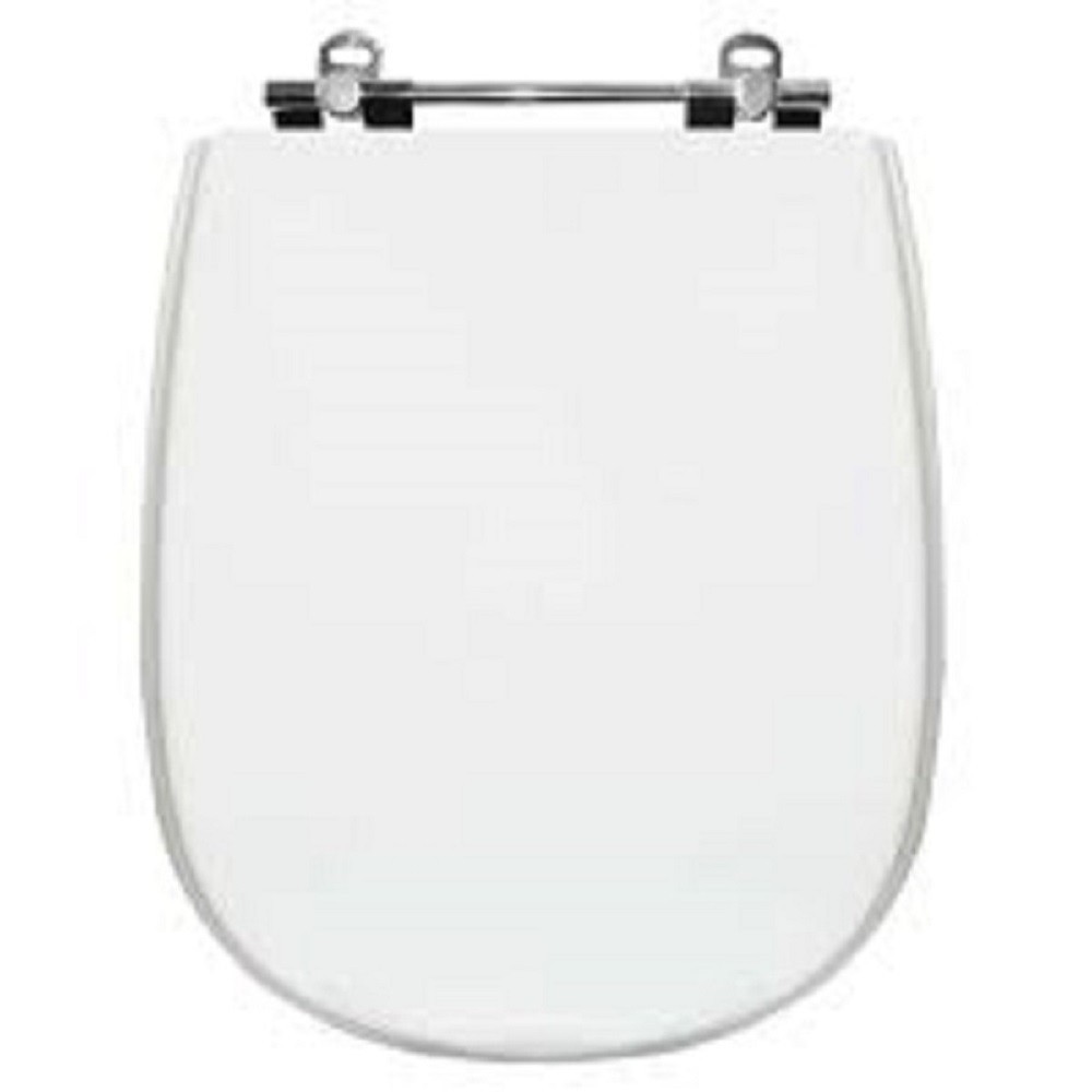 ASSENTO LAQUEADO ICASA SABATINI BRANCO NEVE