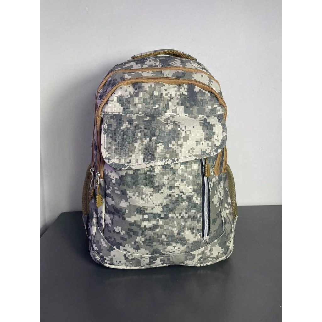 Mochila Unissex Camuflada Tendência Camping Alta Qualidade E Grande Capacidade em Oferta na Shopee