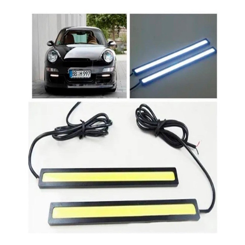 Kit 6 Barras Led Drl Farol Auxiliar Longa 17cm Super Branca · foto 2