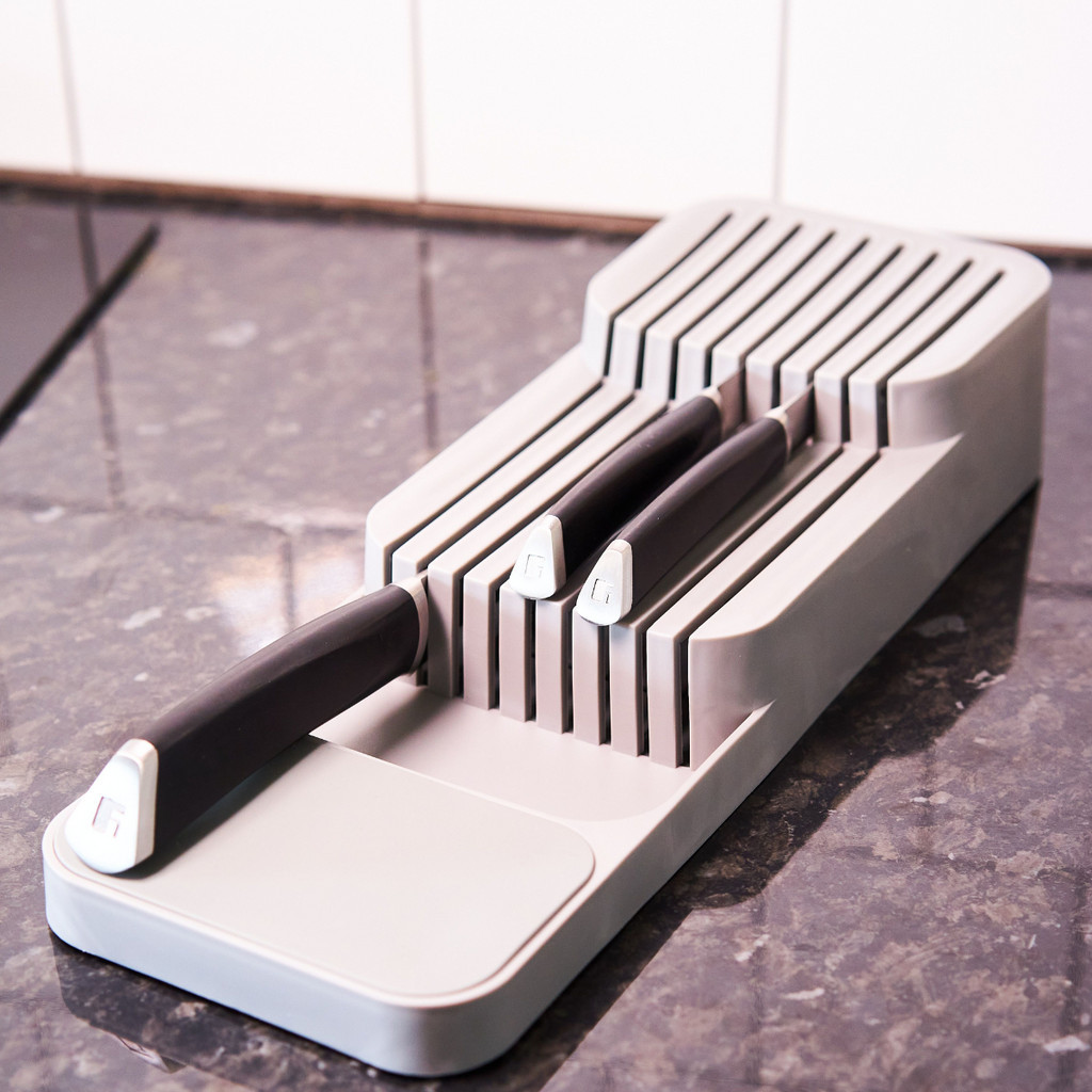 Organizador De Gavetas P/Facas Com Divisorias - Home & Living