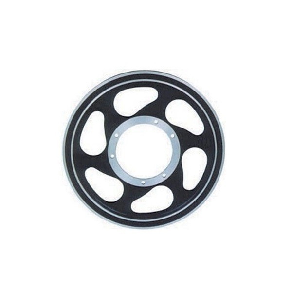 POLIA TRASEIRA SILMAR PARA TRANSMISSAO MOBYLETE CALOI / MONARK