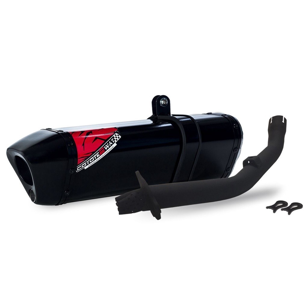 Escape / Ponteira Coyote TRS 2 Way Alumínio - Lander XTZ 250 até 2018 - Yamaha