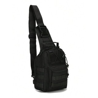 Bolsa Tática Transversal Peito E Ombro Impermeável Viagem Esportivo ao Ar Livre Sling Spo…