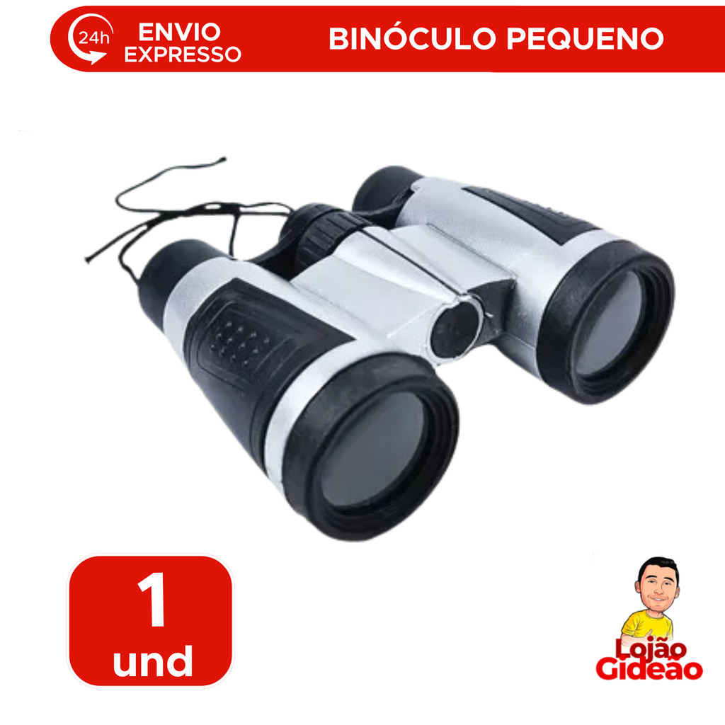 Binóculos Pequeno Portátil Para Trilhas e Viagens Cabe No Bolso Binóculos Infantil