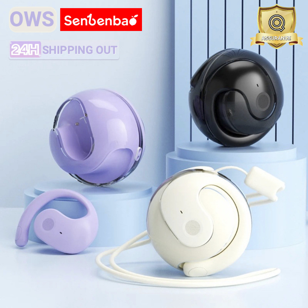 SenBenBao Ows By01 Fones de Ouvido de Qualidade de Som HiFi, Fones de Ouvido Bluetooth Sem Fio, Fones de Ouvido À Prova — R$ 37,00 em Shopee