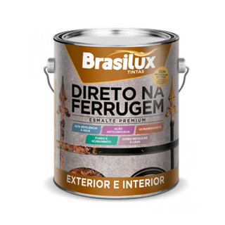 Esmalte Direto na Ferrugem 3,6L Brasilux – Alta Proteção | Máxima Aderência | Várias Cores em Oferta na Shopee