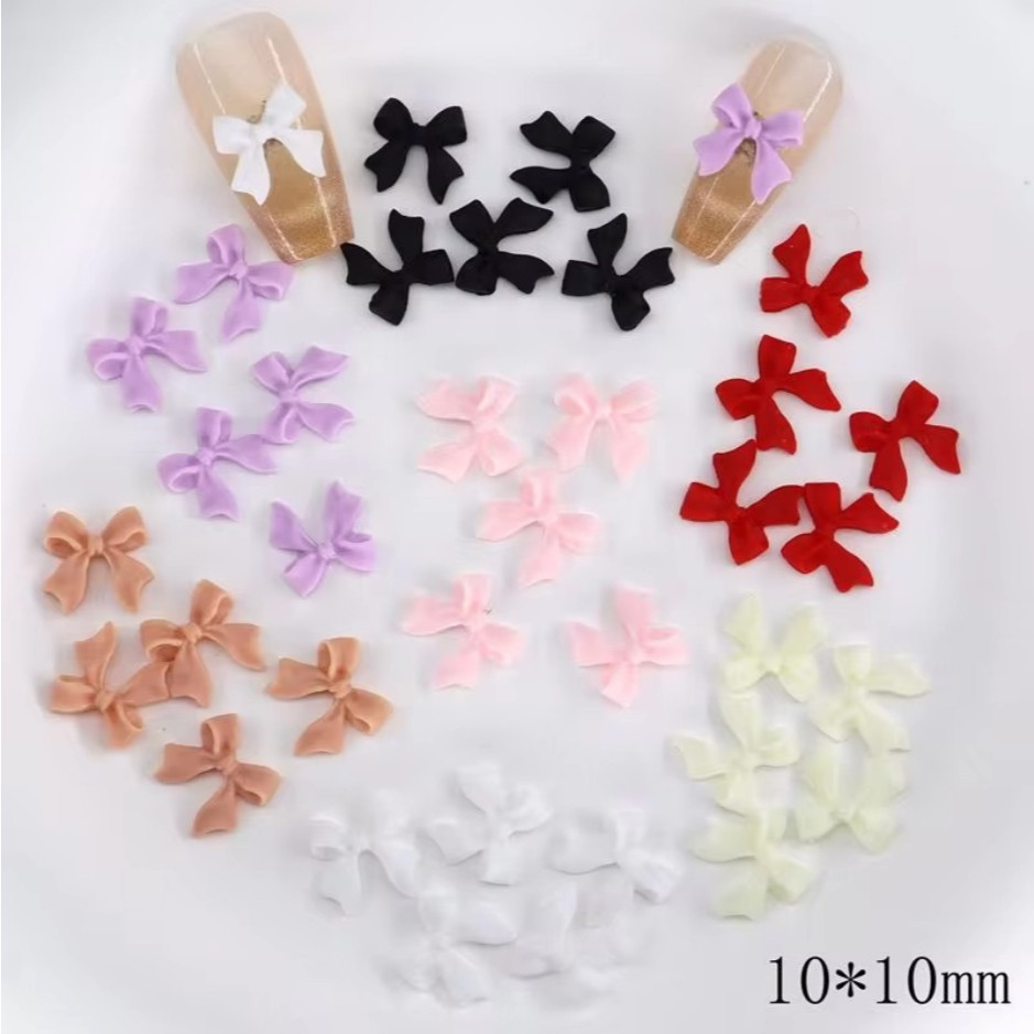 Strass 3d Laçinhos Para Unhas Nail Art Decoração - 20pçs M1LAÇOMIX em Oferta na Shopee