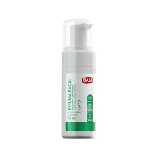 Espuma Bucal Ibasa para Cães e Gatos - 50 mL em Oferta na Shopee