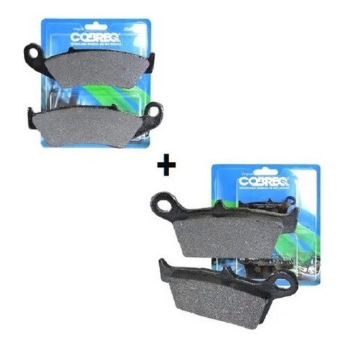 Kit Pastilha Freio Diant + Tras Falcon 400 Xre300  Cobreq