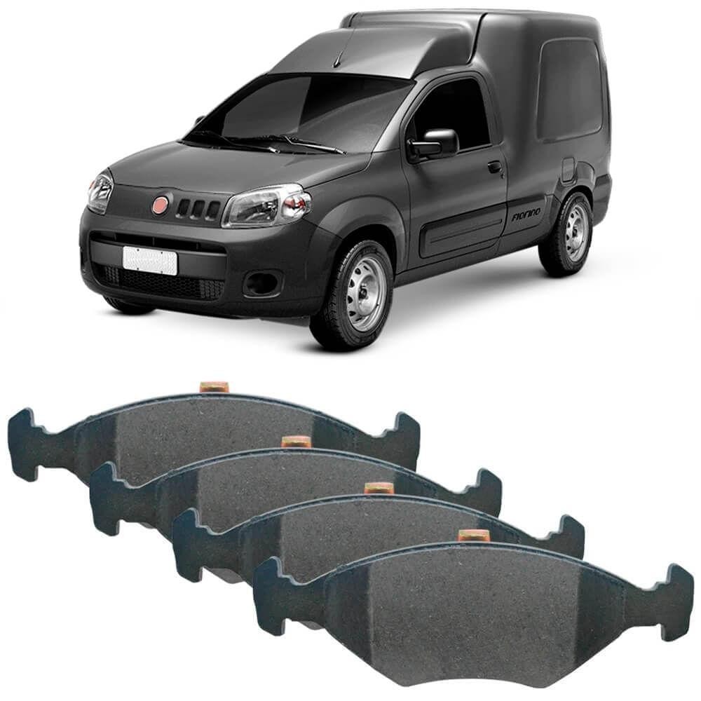 Detalhes do Kit Pastilha Freio Fiorino 2011 A 2018 Diant Teves Frasle