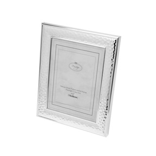 Porta Retrato Wolff Texturizada Prata de Aço 15cm x 20cm