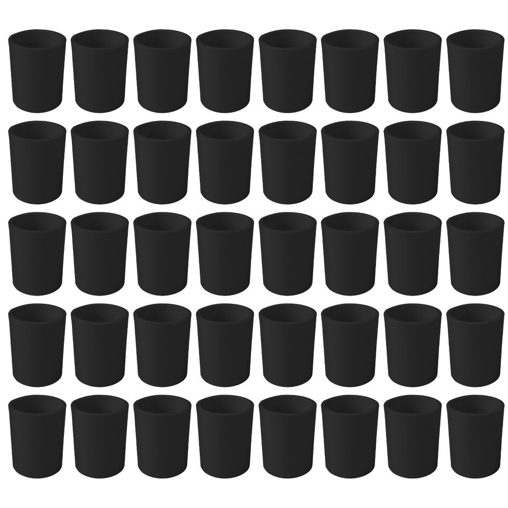 Kit 40 Pcs  Luva Pvc Preto 1 Polegada Emenda P/Tubo Condulete Eletroduto  Soldável