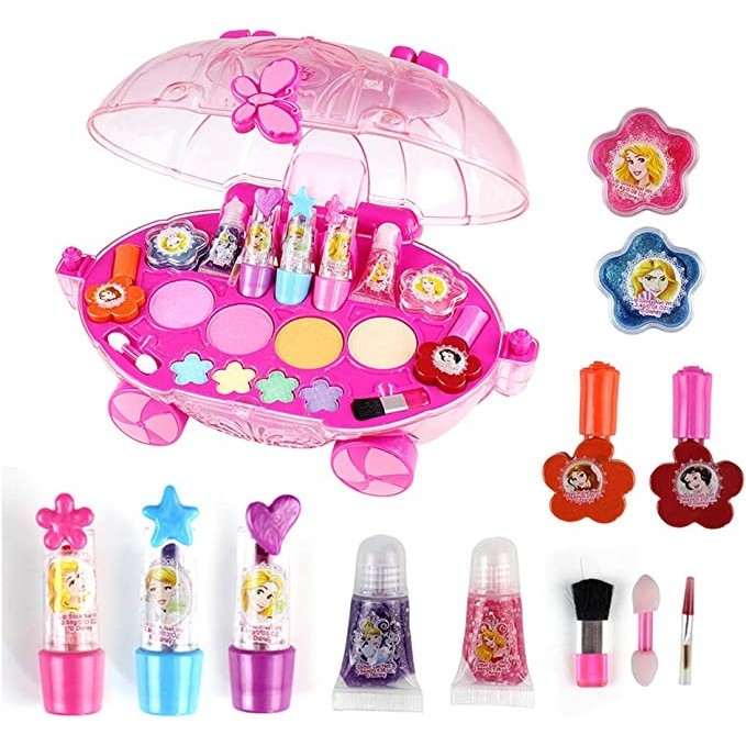 Estojo Kit de Maquiagem Infantil Discoteen Sombras Pincel Teen Kids