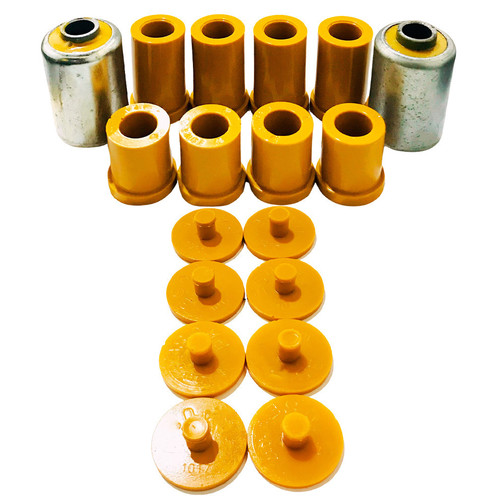 Kit Buchas Do Feixe De Mola Traseiro/anti Ruido Pu Hilux