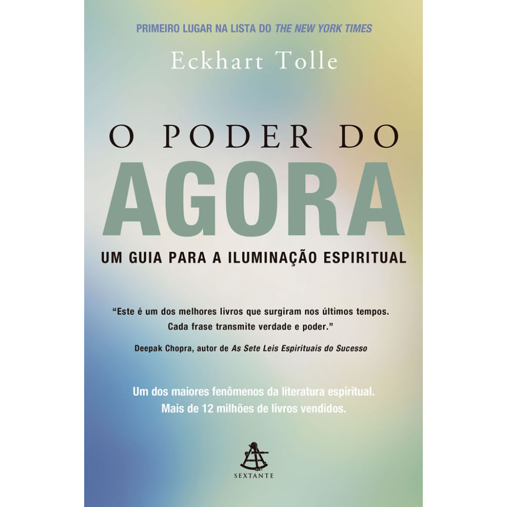 O PODER DO AGORA UM GUIA PARA A ILUMINAÇÃO ESPIRITUAL em Oferta na Shopee