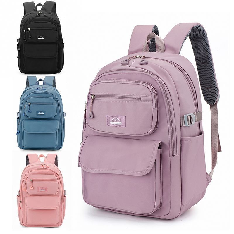 Mochila coreana de grande capacidade mochila escolar impermeável unissex em Oferta na Shopee