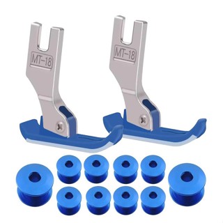 KIT 2 Calcador teflon e 10 bobinas reta industrial jack