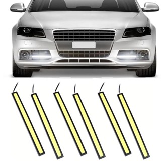 Kit 6 Barras Led Drl Farol Auxiliar Longa 17cm Super Branca em Oferta na Shopee