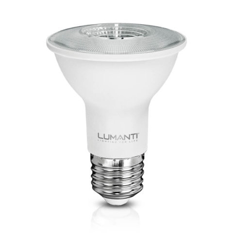 Kit com 10 Lâmpadas LED PAR20 7W E27 36° 3000K Branco Quente