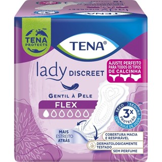 Protetor Diário Tena Lady Discreet Flex 15 Unidades em Oferta na Shopee