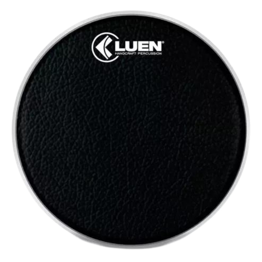 Pele 10 Korino Preta Napa Percussão Tantan Rebolo Percussão Luen